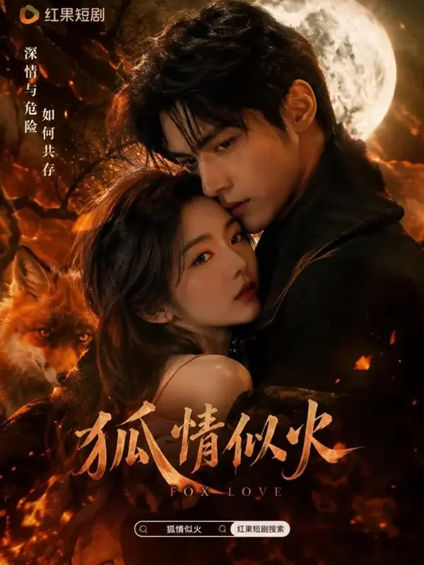 橙果短剧全集《温柔陷阱》封面，悬疑题材短剧